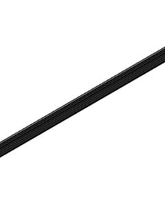 Pen profile 35x250 runn. meter closed light gray plastic